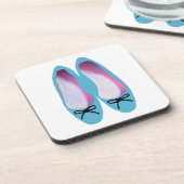 青い靴 コースター (左側)