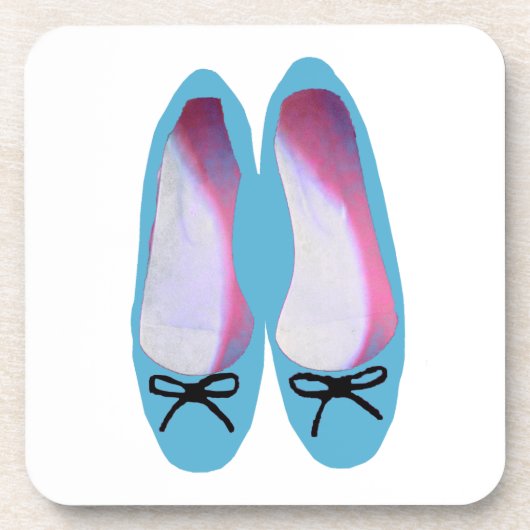 青い靴 コースター (正面)