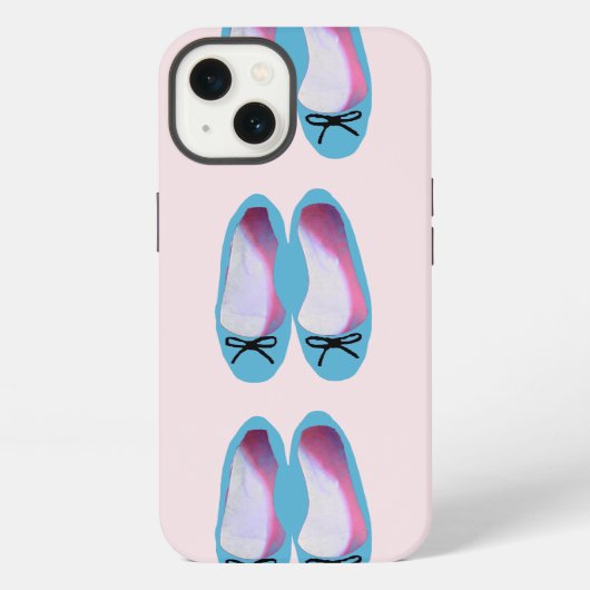 青い靴 iPhoneケース (裏面)