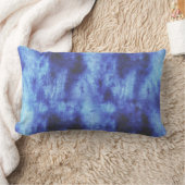 青い領域 ランバークッション (ブランケット)