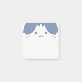 青い顔の猫 ポストイット