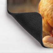 青い顔 マウスパッド (コーナー)