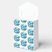 青い風船の水彩画 男の子のベビーシャワー フェイバーボックス (オープン)