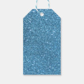 青い風船の犬のプレゼントタグ ギフトタグ (裏面)