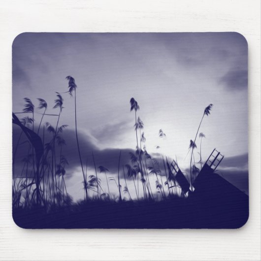 青い風 マウスパッド (正面)