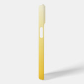 青い飛翔するオウムの黄色いグラフィック Case-Mate iPhoneケース (裏面 / 右)