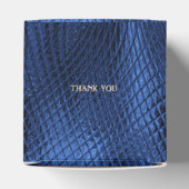 青い飾モダンり箱 フェイバーボックス (上部)