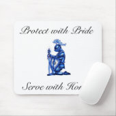 青い騎士マウスパッド マウスパッド (マウス)