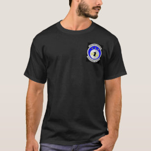 青い騎士-黒 Tシャツ