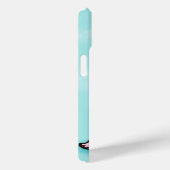 青い髪のセクシーなピンアップガール Case-Mate iPhoneケース (裏面 / 右)