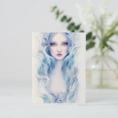 青い髪の人 ポストカード (スタンド正面)