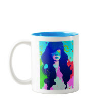 青い髪は気にない