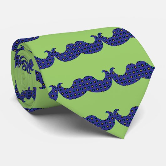 青い髭 ネクタイ (ロール)