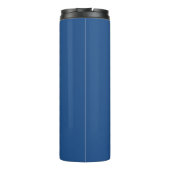 青い魅力的な書結婚道の愛 タンブラー (裏面)