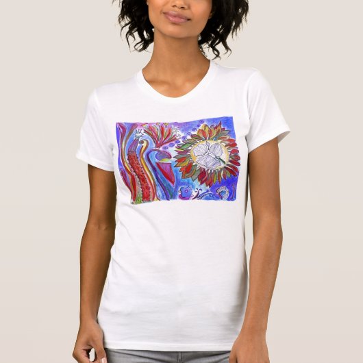 青い魔法の庭2 Tシャツ (正面)