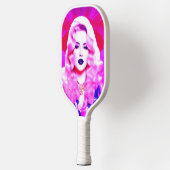 青い魔法の魅力吹キス ピックルボールラケット (左)