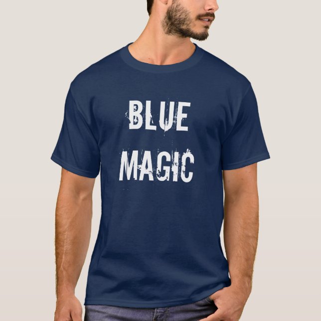 青い魔法 Tシャツ (正面)