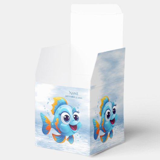 青い魚のお願い箱 フェイバーボックス (オープン)