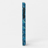 青い魚の柄 Case-Mate iPhoneケース (裏面/左)