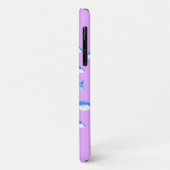 青い魚の薄紫 Case-Mate iPhoneケース (裏面/左)