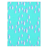 青い魚オンターコイズ テーブルクロス (正面)