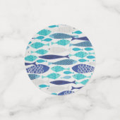 青い魚 コンフェッティ (スモール正面)