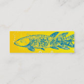 青い魚 スキニー名刺 (裏面)