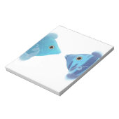 青い魚 ノートパッド (回転)