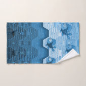 青い魚 バスタオルセット (ハンドタオル)