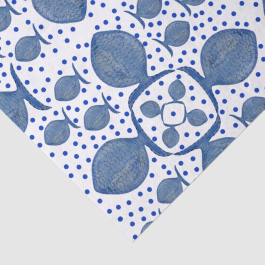 青い魚 薄葉紙 (詳細)