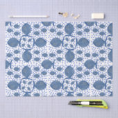 青い魚 薄葉紙 (クラフト)