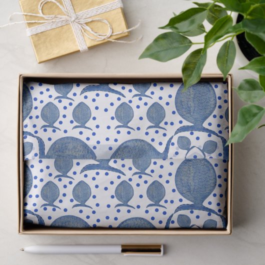 青い魚 薄葉紙 (ギフト)