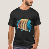 青い魚 Tシャツ (正面)