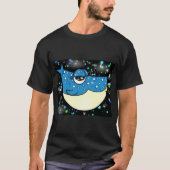 青い魚 Tシャツ (正面)