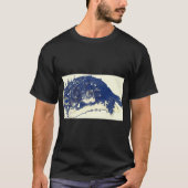 青い魚 Tシャツ (正面)