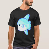 青い魚 Tシャツ (正面)
