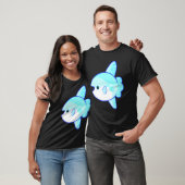 青い魚 Tシャツ (ユニセックス)
