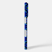 青い鮮やかiPhoneケース Case-Mate iPhoneケース (裏面 / 右)