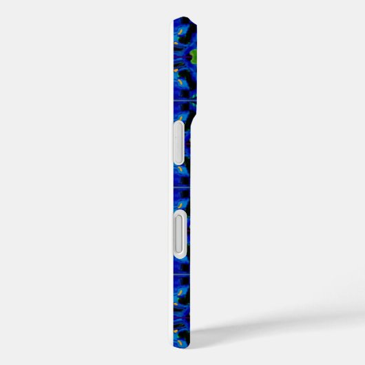 青い鮮やかiPhoneケース Case-Mate iPhoneケース (裏面 / 右)