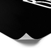 青い鳥おもしろい動物プンダークBG ポスター (角)