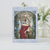 青い鳥で赤い女王 サンキューカード (スタンド正面)