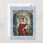 青い鳥で赤い女王 ポストカード (正面/裏面)
