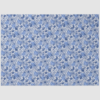 青い鳥とハートの図解入りの、写真付きの分離 薄葉紙