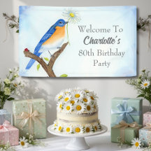 青い鳥と幸せな四月の誕生日おめでとうございます