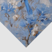 青い鳥と花のデコパージュティッシュペーパー 薄葉紙 (詳細)