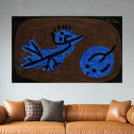 青い鳥のいるかぼちゃ - パウル・クレー 1939 ポスター