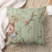 青い鳥のフランスのなコテージのベッド部屋のコレクション クッション (ブランケット)