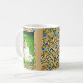 青い鳥のマグカップ コーヒーマグカップ (正面左)