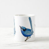 青い鳥のマグ コーヒーマグカップ (中央)