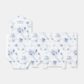 青い鳥のローズ・シノワズリー・フラワーリング フェイバーボックス (折り畳みなし)